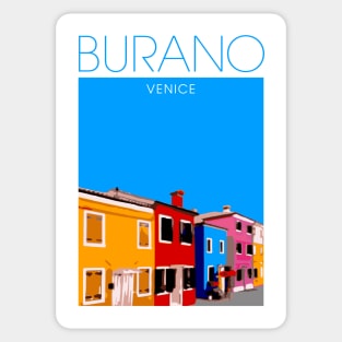 Burano Poster Sticker